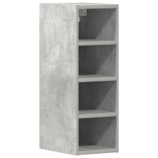 vidaXL betonszürke szerelt fa függő szekrény 20x29,5x60 cm (854160) bútor