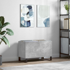 vidaXL betonszürke szerelt fa hanglemezszekrény 74,5x38x48 cm bútor