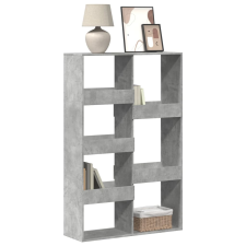vidaXL betonszürke szerelt fa könyvespolc 100 x 33 x 155,5 cm bútor