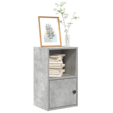 vidaXL betonszürke szerelt fa könyvespolc 31x24x52 cm bútor
