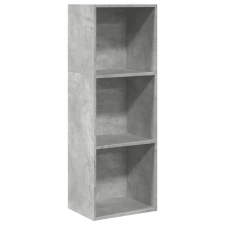 vidaXL betonszürke szerelt fa könyvespolc 40 x 30 x 114 cm (857870) bútor