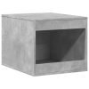 vidaXL betonszürke szerelt fa macskaalomdoboz 47 x 59 x 42 cm (857763)