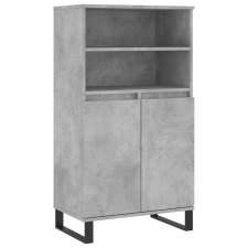 vidaXL betonszürke szerelt fa magasszekrény 60 x 36 x 110 cm (831496) bútor