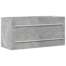 vidaXL betonszürke szerelt fa mosdószekrény 100 x 38,5 x 48 cm (856233) fürdőszoba bútor
