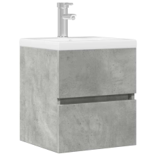 vidaXL betonszürke szerelt fa mosdószekrény 41 x 38,5 x 45 cm fürdőszoba bútor