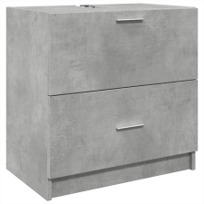 vidaXL betonszürke szerelt fa mosdószekrény 59 x 37 x 59 cm (848111) fürdőszoba bútor