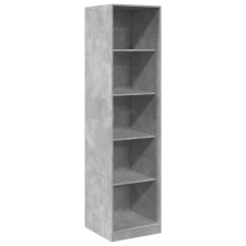 vidaXL betonszürke szerelt fa ruhásszekrény 50 x 50 x 200 cm (3307714) bútor