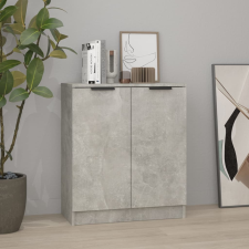 vidaXL betonszürke szerelt fa tálalóasztal 60 x 30 x 70 cm bútor