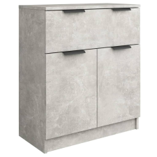 vidaXL betonszürke szerelt fa tálalóasztal 60 x 30 x 70 cm (811092) bútor