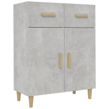 vidaXL betonszürke szerelt fa tálalóasztal 69,5 x 34 x 89 cm (812190) bútor