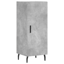 vidaXL betonszürke szerelt fa tálalószekrény 34,5 x 34 x 90 cm (828560) bútor