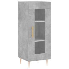 vidaXL betonszürke szerelt fa tálalószekrény 34,5 x 34 x 90 cm (828784) bútor