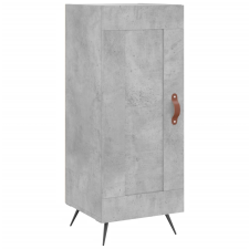 vidaXL betonszürke szerelt fa tálalószekrény 34,5 x 34 x 90 cm (830416) bútor