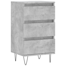 vidaXL betonszürke szerelt fa tálalószekrény 40 x 35 x 70 cm (831096) bútor