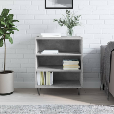 vidaXL betonszürke szerelt fa tálalószekrény 57 x 35 x 70 cm bútor
