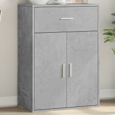vidaXL betonszürke szerelt fa tálalószekrény 60 x 30 x 84 cm bútor