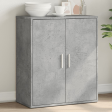 vidaXL betonszürke szerelt fa tálalószekrény 60 x 31 x 70 cm bútor