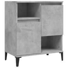 vidaXL betonszürke szerelt fa tálalószekrény 60 x 35 x 70 cm (821152) bútor