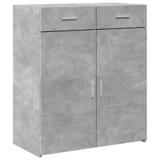 vidaXL betonszürke szerelt fa tálalószekrény 80 x 42,5 x 93 cm (3281472) bútor