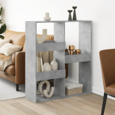vidaXL betonszürke szerelt fa térelválasztó 100 x 33 x 115 cm bútor