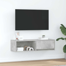 vidaXL betonszürke szerelt fa TV-szekrény 100x31x25,5cm bútor