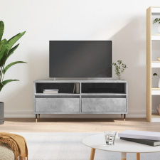 vidaXL betonszürke szerelt fa TV-szekrény 100x34,5x44,5 cm bútor