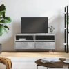 vidaXL Betonszürke szerelt fa TV-szekrény 100x34,5x44,5 cm
