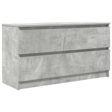 vidaXL betonszürke szerelt fa TV-szekrény 100x35x54 cm (861808) bútor