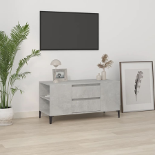 vidaXL betonszürke szerelt fa TV-szekrény 102 x 44,5 x 50 cm bútor