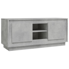 vidaXL betonszürke szerelt fa TV-szekrény 102x35x45 cm (819864) bútor