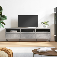 vidaXL betonszürke szerelt fa TV-szekrény 150x30x44,5 cm bútor