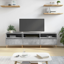 vidaXL betonszürke szerelt fa TV-szekrény 150x30x44,5 cm bútor