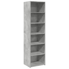 vidaXL betonszürke színű szerelt fa magasszekrény 50 x 41 x 185 (3281683) bútor