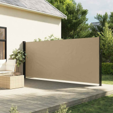 vidaXL bézs behúzható oldalsó napellenző 170 x 300 cm kerti bútor