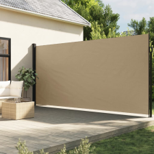 vidaXL Bézs behúzható oldalsó napellenző 220 x 300 cm kerti bútor