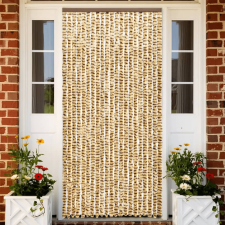 vidaXL bézs és barna zsenília rovarfüggöny 100 x 200 cm szúnyogháló
