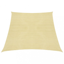 vidaXL bézs HDPE napvitorla 160 g/m² 3/4 x 3 m kerti bútor