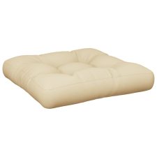 vidaXL bézs szövet raklappárna 58 x 58 x 10 cm (360903) lakástextília