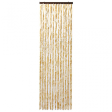 vidaXL Bézs zsenília rovarfüggöny 56 x 200 cm szúnyogháló