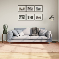 vidaXL blush színű rövid szálú puha és mosható szőnyeg 160x230 cm lakástextília