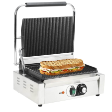 vidaXL bordás kontaktgrill 2200 W 44 x 41 x 19 cm konyhai eszköz