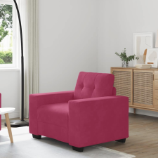 vidaXL bordó bársony kanapéfotel 60 cm (4105102) bútor