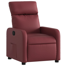 vidaXL bordó műbőr dönthető fotel (374187) bútor
