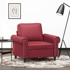 vidaXL bordó műbőr kanapéfotel 60 cm bútor