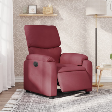 vidaXL bordó szövet elektromos dönthető fotel bútor