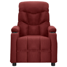 vidaXL bordó szövet masszázsfotel (339095) masszázsfotel