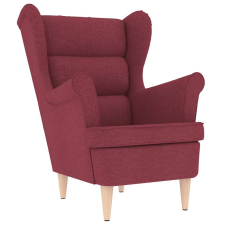 vidaXL bordó szövetfotel 74 x 84 x 100 cm (4016898) bútor