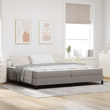 vidaXL Boxrugós ágy Egyéb Tópszínű 200 x 200 cm szövet ágy és ágykellék