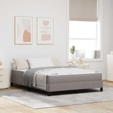 vidaXL Boxrugós ágy matracmal Tópszínű 140 x 190 cm szövet ágy és ágykellék