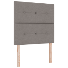 vidaXL Boxspring Ágy Matraccal Bézs 90x190 cm Szövet (3340729) ágy és ágykellék